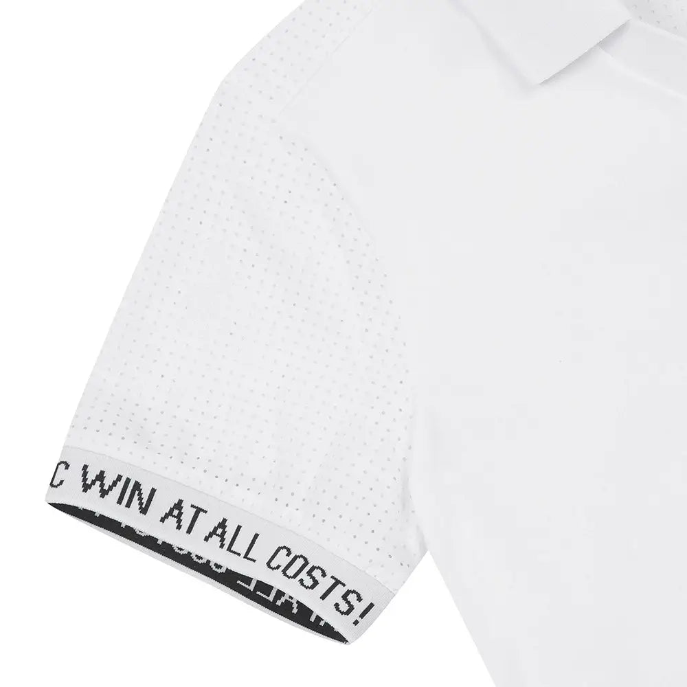 Áo Polo Th Thao Waac N W Punched Detail Shirts Tay Ngn Golf
