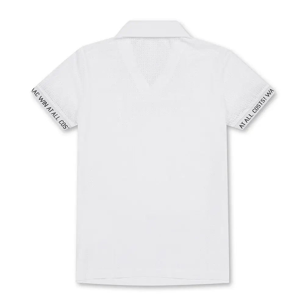 Áo Polo Th Thao Waac N W Punched Detail Shirts Tay Ngn Golf