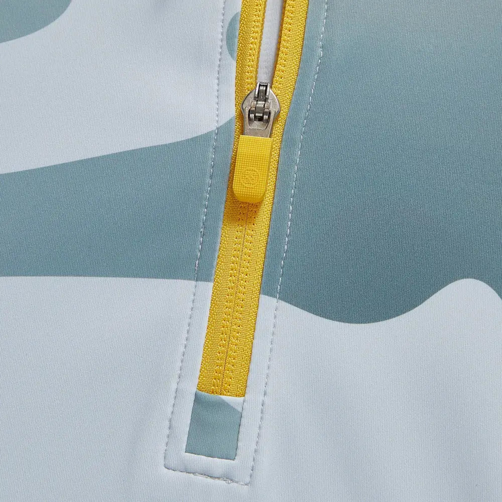 Áo Tay Dài Golf G/Fore Nam Gradient Camo Quarter Zip Slim Fit Mid Layer