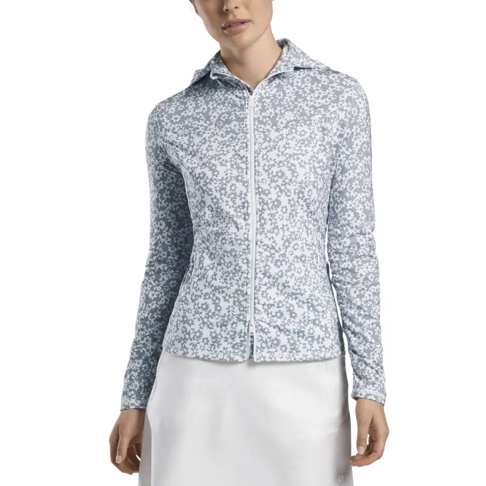Áo Tay Dài Th Thao G/Fore N Floral Print Full Zip Golf
