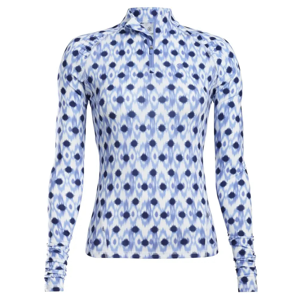 Áo Tay Dài Th Thao G/Fore N Ikat Print Quarter Zip Golf