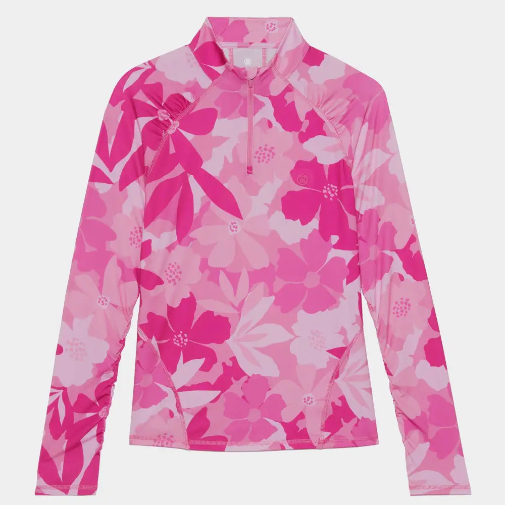 Áo tay dài thể thao Nam G/Fore FLORAL CAMO 1/4 ZIP Góc 1