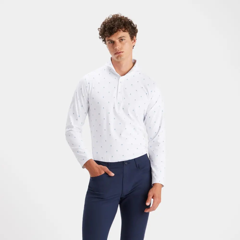 Áo Tay Dài Th Thao Nam G/Fore Skull & Ts L/S Ice Nylon Slim Fit Sun Shirt