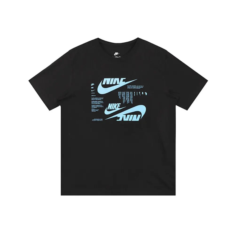 Áo Tay Ngn Nam Nike Sportswear Club Hbr T-Shirt Mens Everyday 100% Cotton Tee Black En M / L Th Thao