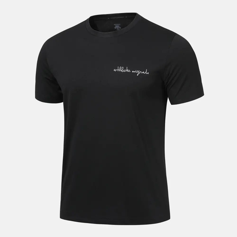 Áo Th Thao Descente Nam Mens Regular Fit Square Graphic Short Sleeve T-Shirts Th Thao
