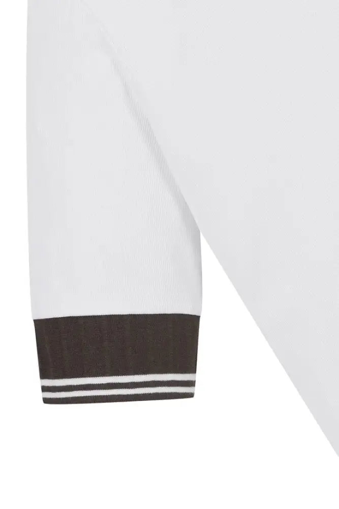 Áo thể thao Nữ WAAC ribbed SS collar neck T-shirts ,Góc 3