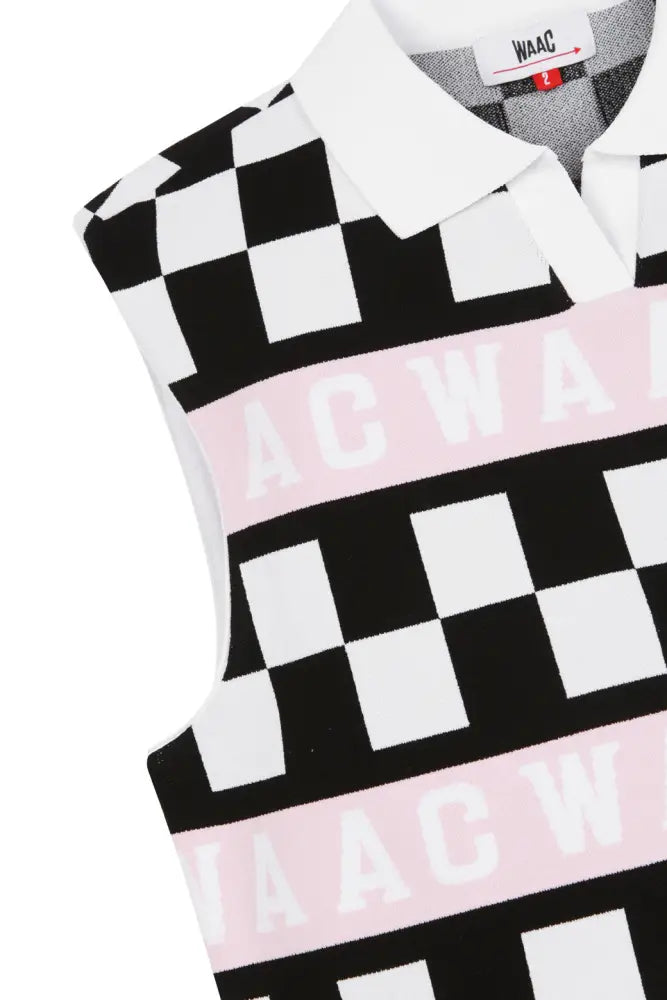 Áo Th Thao Waac N Checker Knit Top Golf