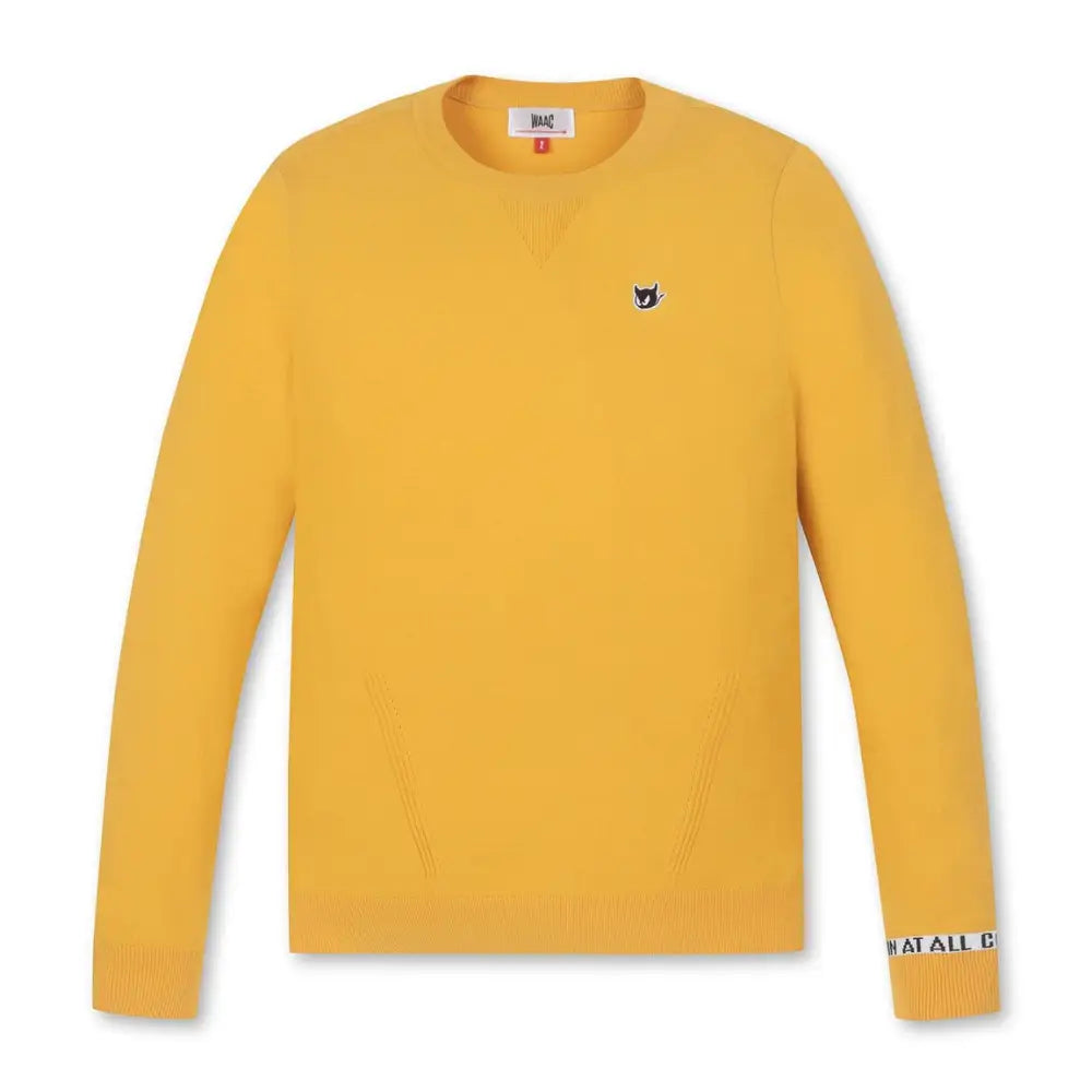 Áo Th Thao Waac N W Fall Mini Waacky Sweater Vàng / S Tay Dài Golf