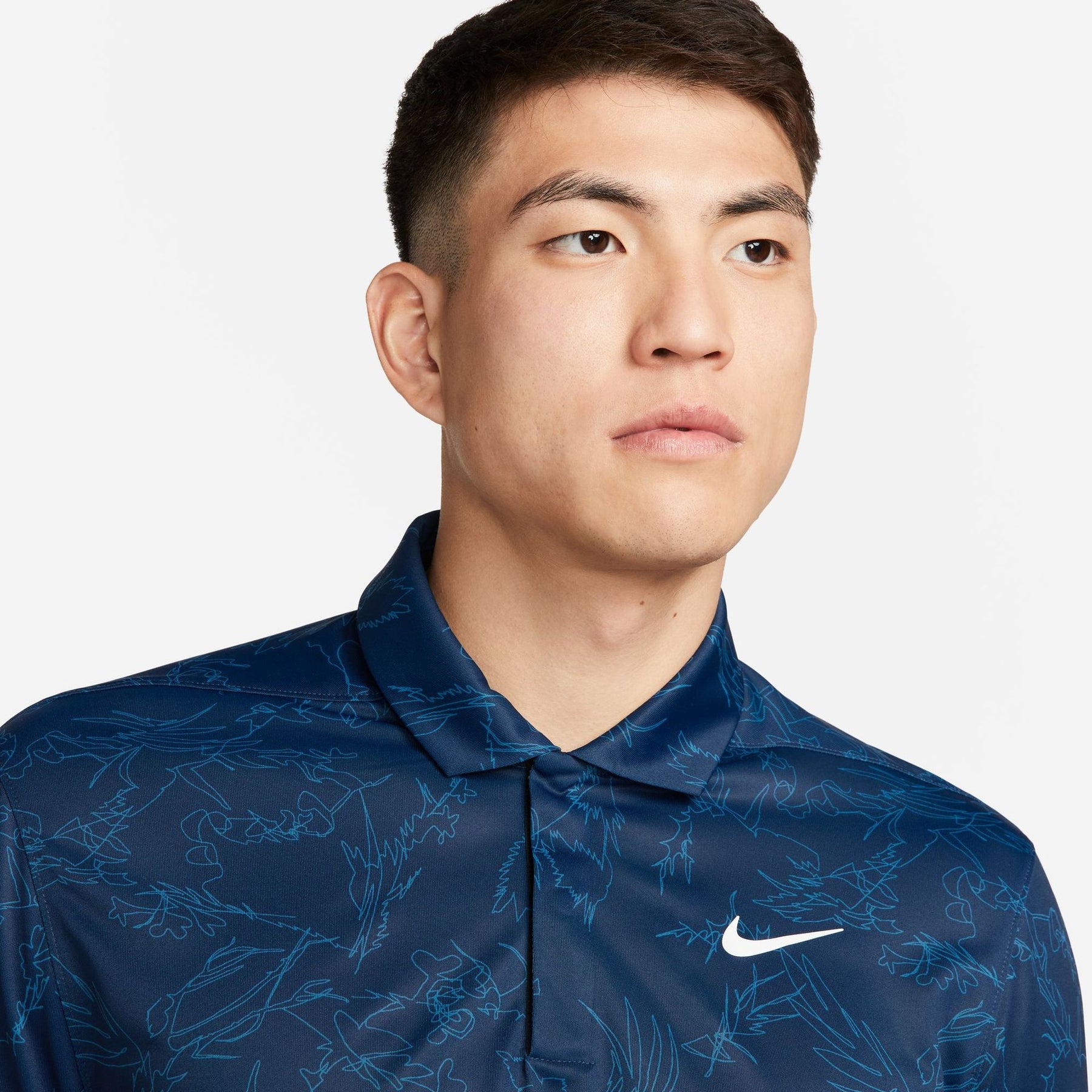 Áo Golf tay ngắn thể thao Nam Tiger Woods Men's Nike Dri-FIT