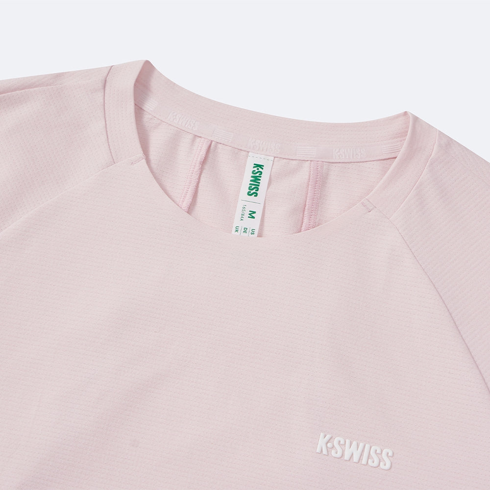 Áo Thun Thể Thao Thi Đấu Quần Vợt/ Pickleball Nữ K-Swiss Short Sleeve T-Shirt