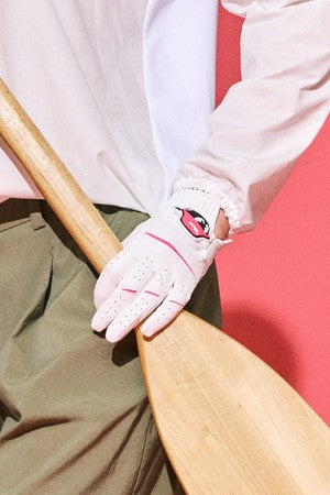 Găng Tay Golf WAAC Nữ Synthetic Leather WAACky Gloves (set 3 - 2 trái 1 phải)