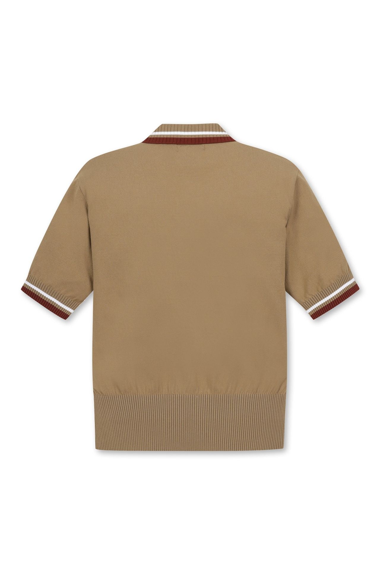 Áo Golf WAAC Nữ Tipping Collar Short Sleeves Sweater