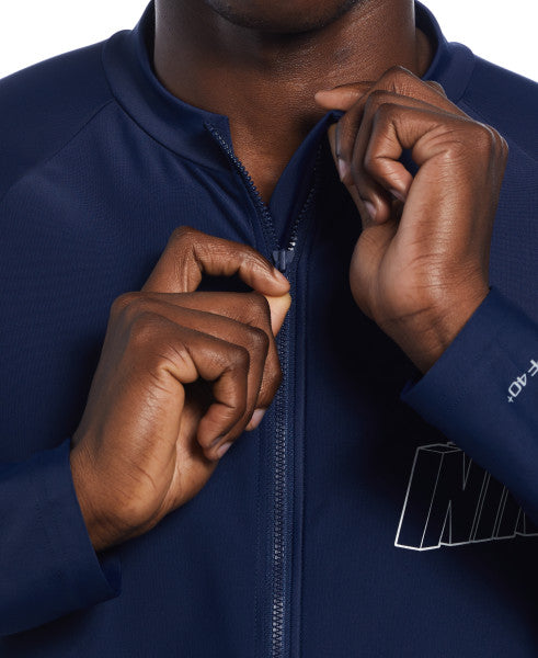 Áo Bơi Thể Thao Nam NIKE SWIM Nike 3D Long Sleeve Zip Hydroguard