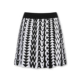 Chân Váy Th Thao Waac N W Fall Logo Pattern Knit Pleats Skirt En / S Golf