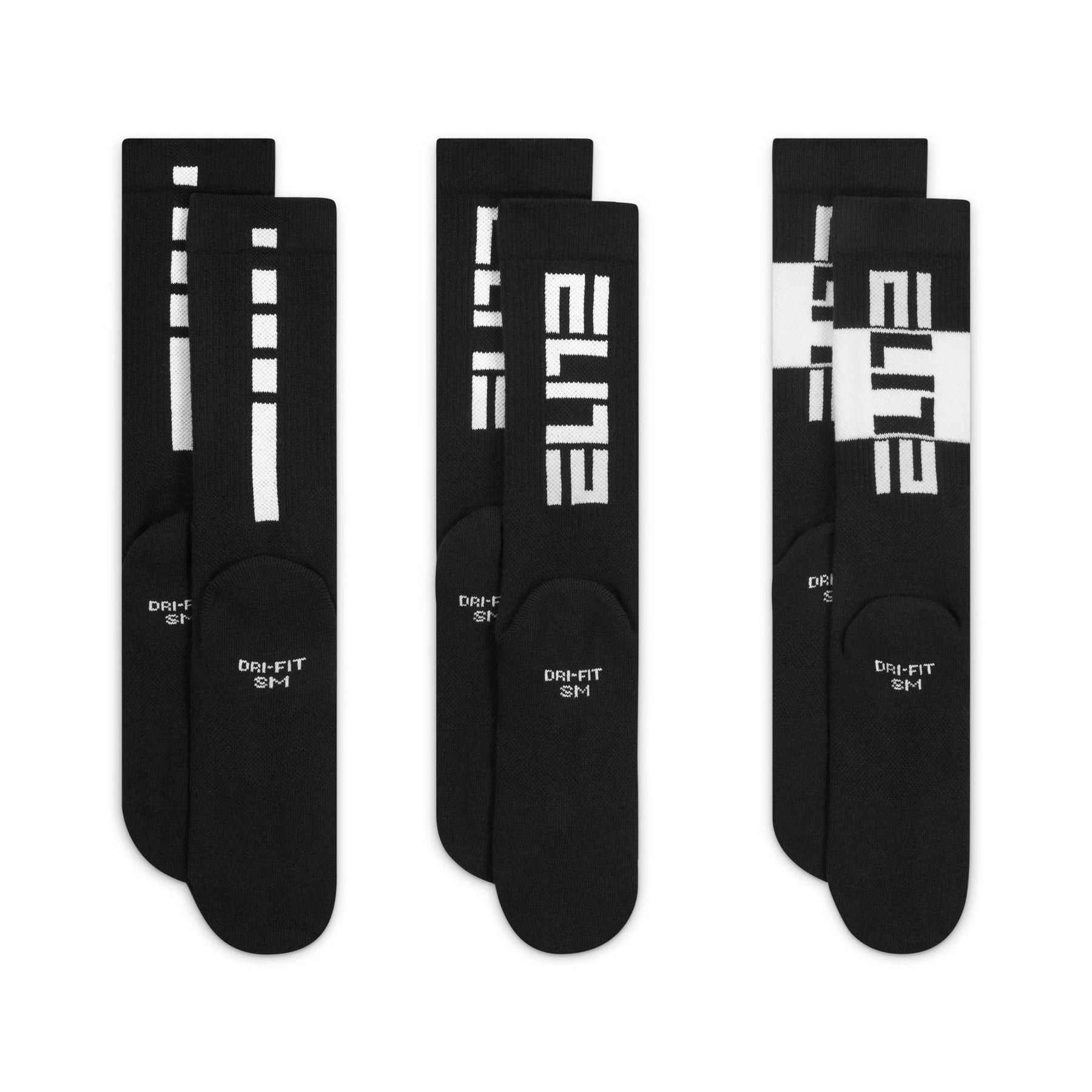 Vớ Thể Thao Unisex Nike Y Nk Elite Crew 3Pr 144 (3 đôi)