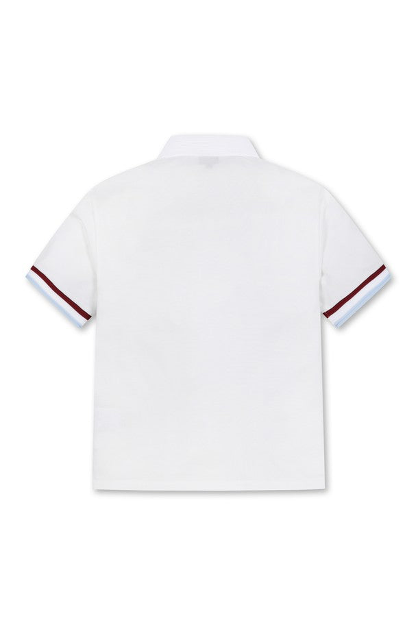 Áo Golf WAAC Nữ Waacky Color-blocked Rib SS Polo