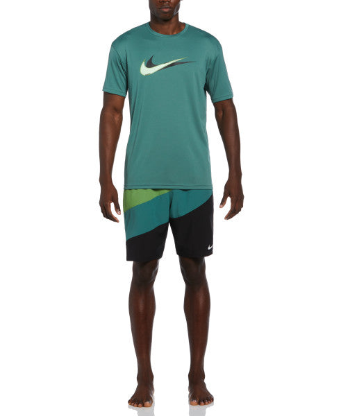 Áo bơi Nam NIKE SWIM Nike Stacked Swoosh Short Sleeve Hydroguard