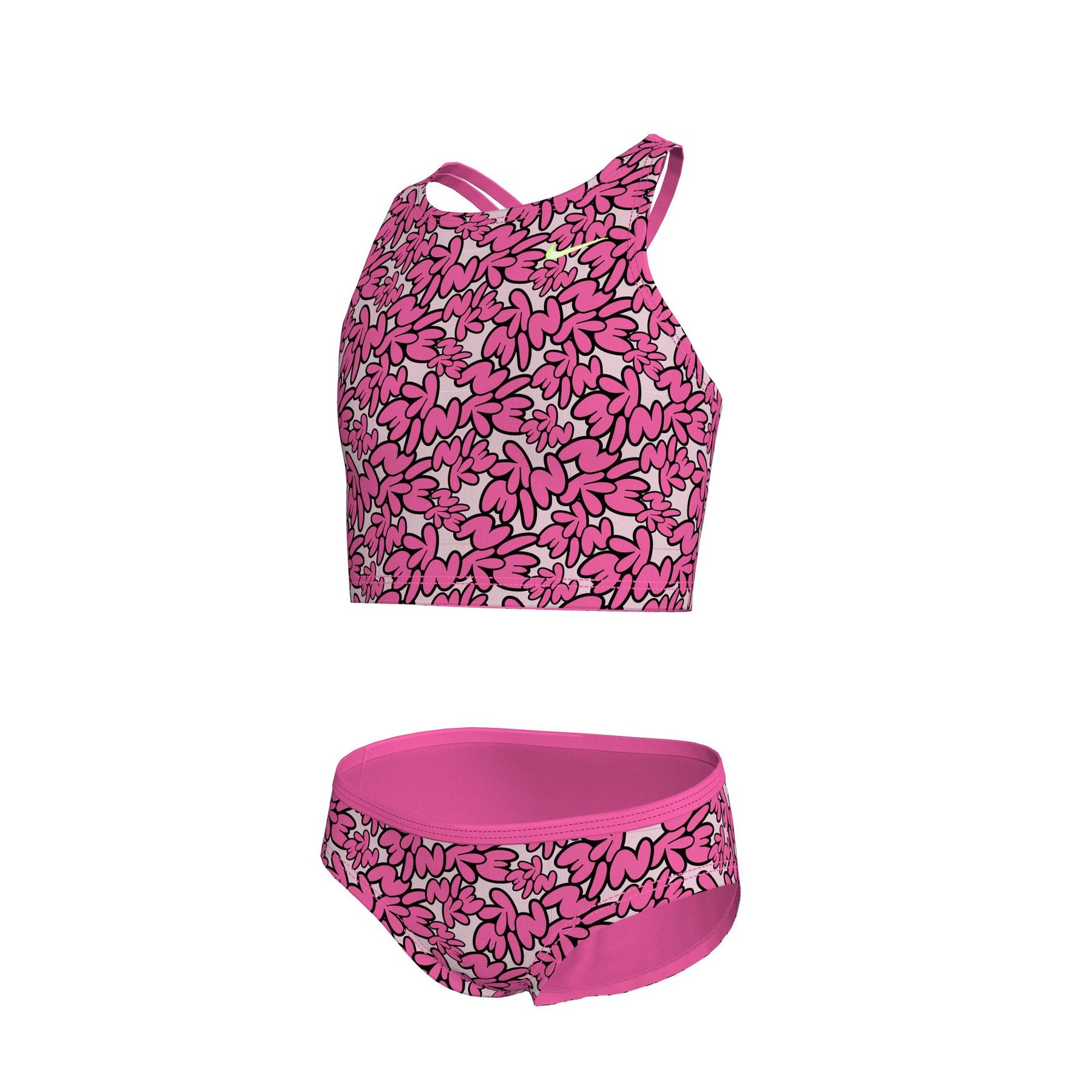 Đồ Bơi Thể Thao Hai Mảnh Bé Gái Nike Swim Spiderback Midkini Set