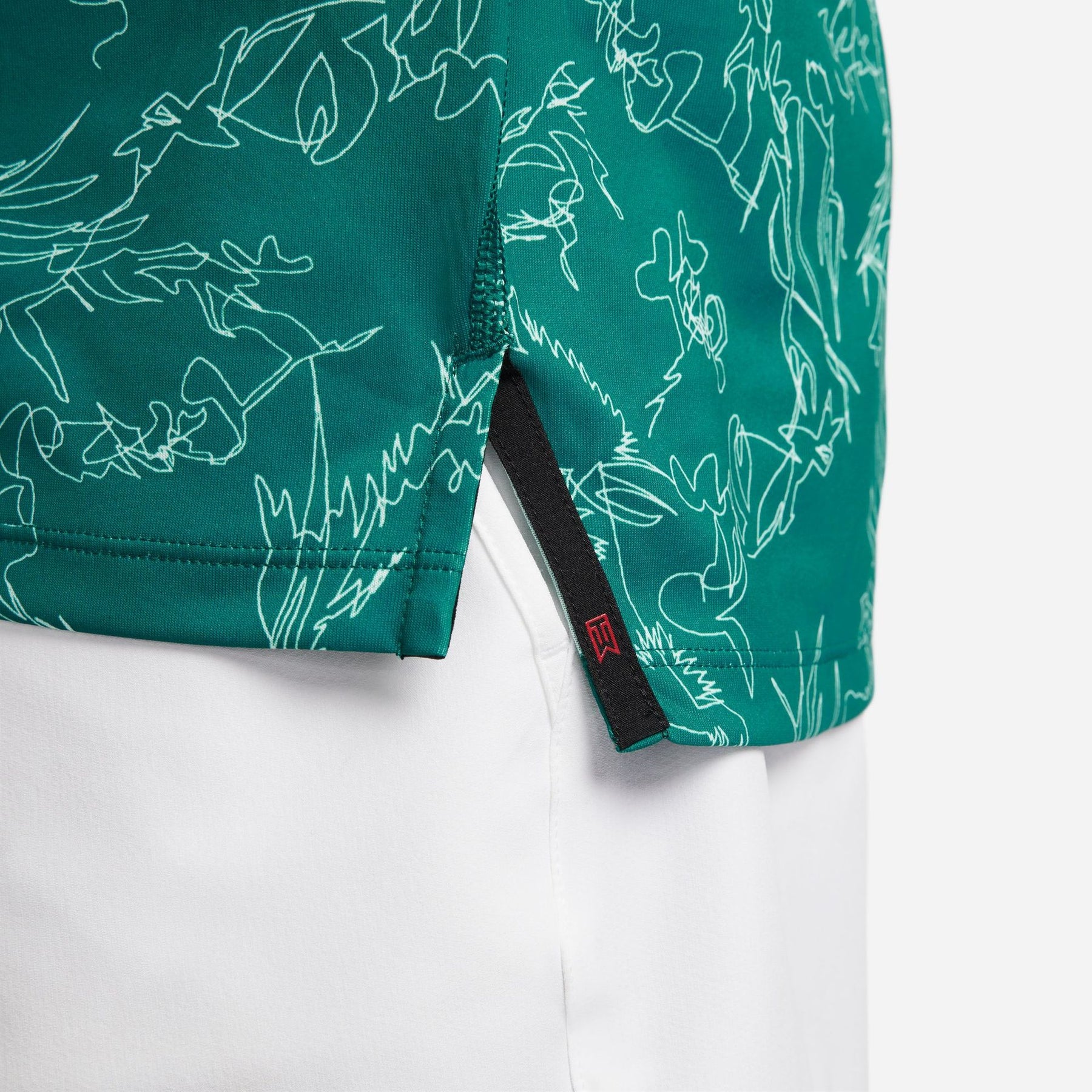 Áo Golf tay ngắn thể thao Nam Tiger Woods Men's Nike Dri-FIT