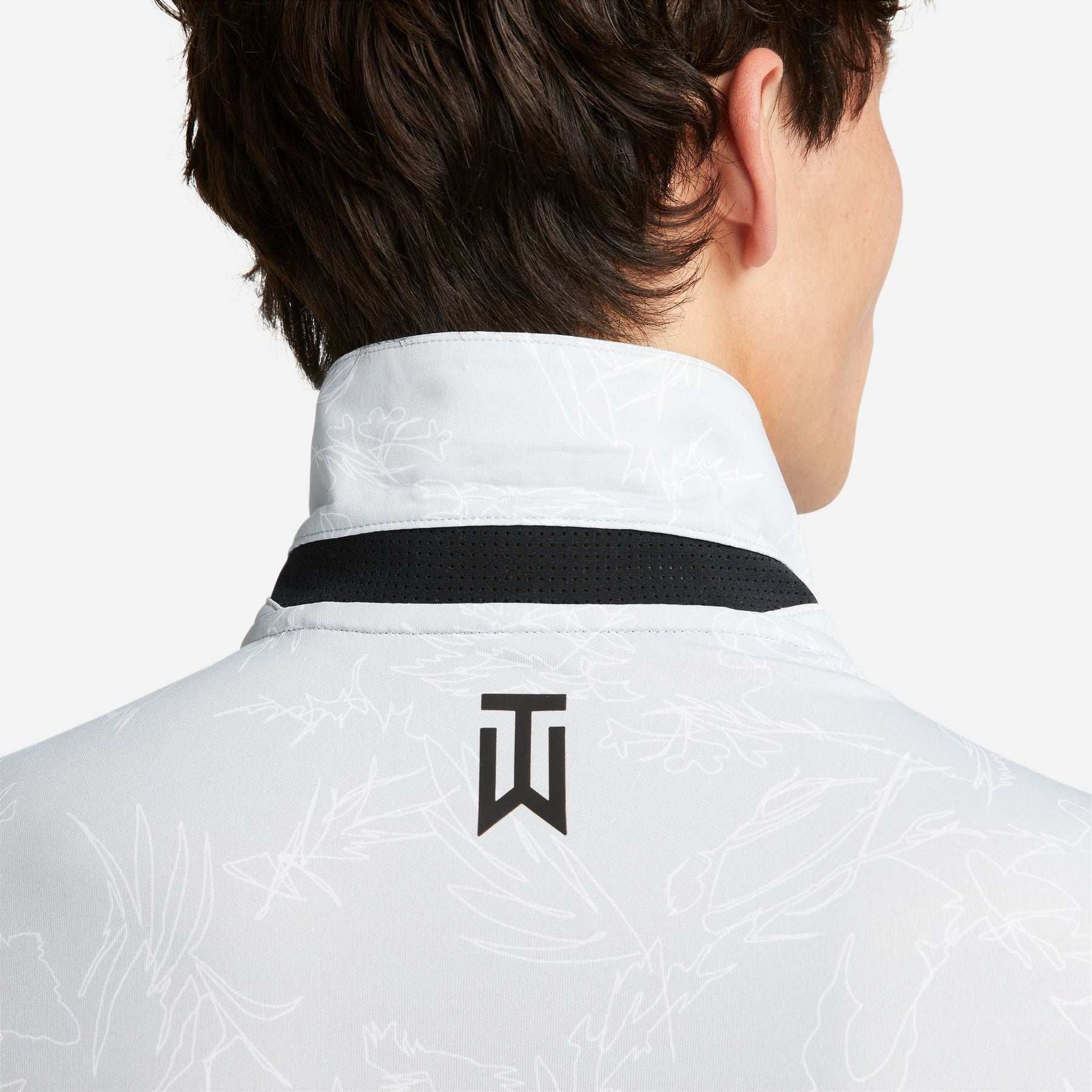 Áo Golf tay ngắn thể thao Nam Tiger Woods Men's Nike Dri-FIT