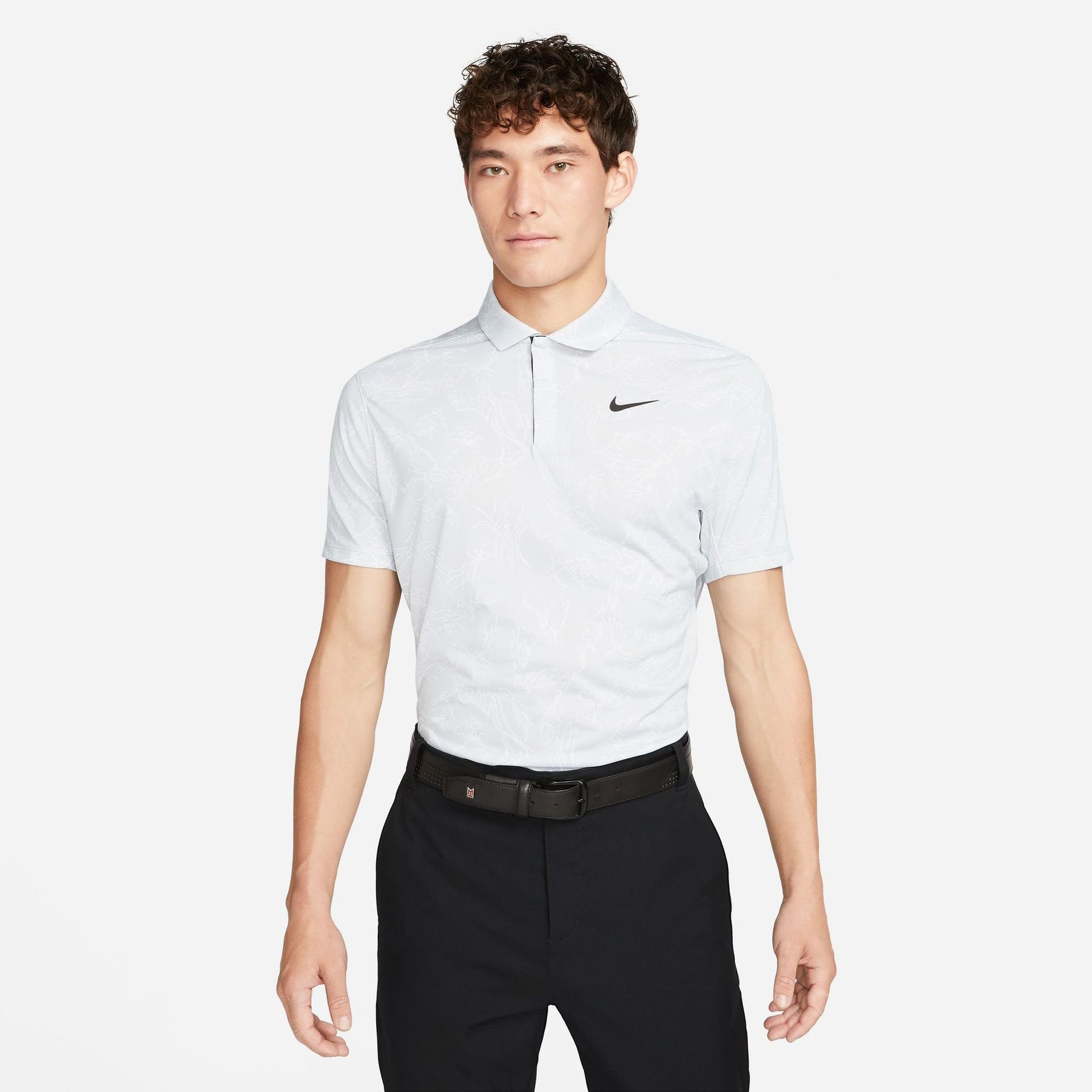 Áo Golf tay ngắn thể thao Nam Tiger Woods Men's Nike Dri-FIT