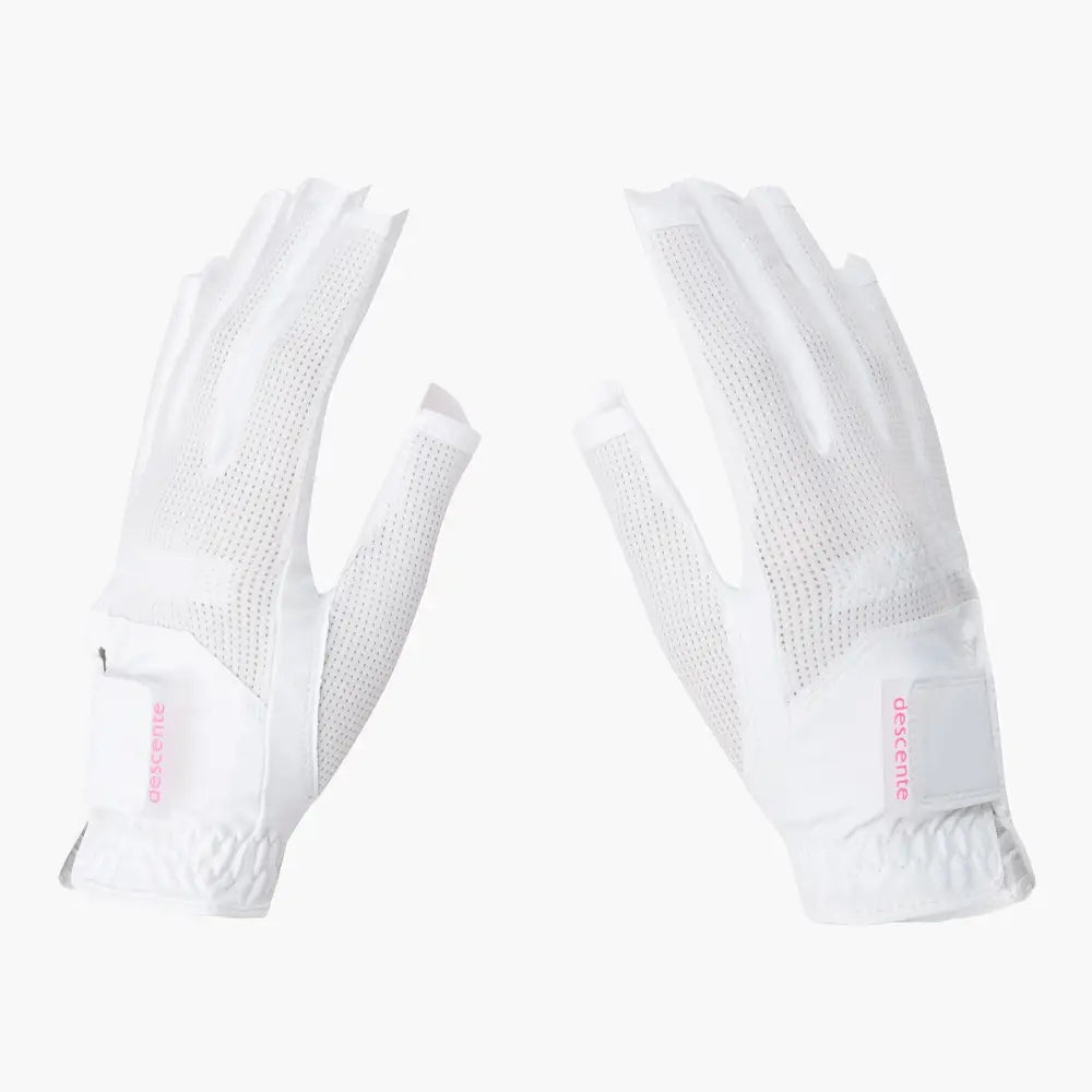 Gng Tay Golf Descente N Spirit Womens Nailcut Both Hand Glove Synthetic Leather Trng / 18
