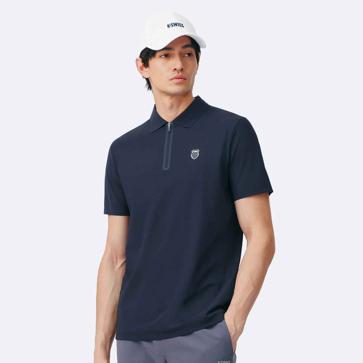 Áo Tay Ngắn Thể Thao Quần Vợt/ Pickleball Nam K-Swiss Short Sleeve Polo Shirt