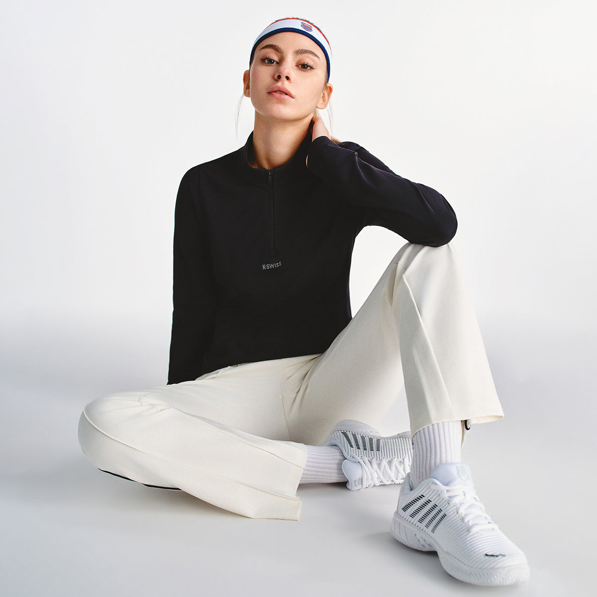 Áo Tay Dài Thể Thao Quần Vợt/ Pickleball Nữ K-Swiss Long Sleeve Tee