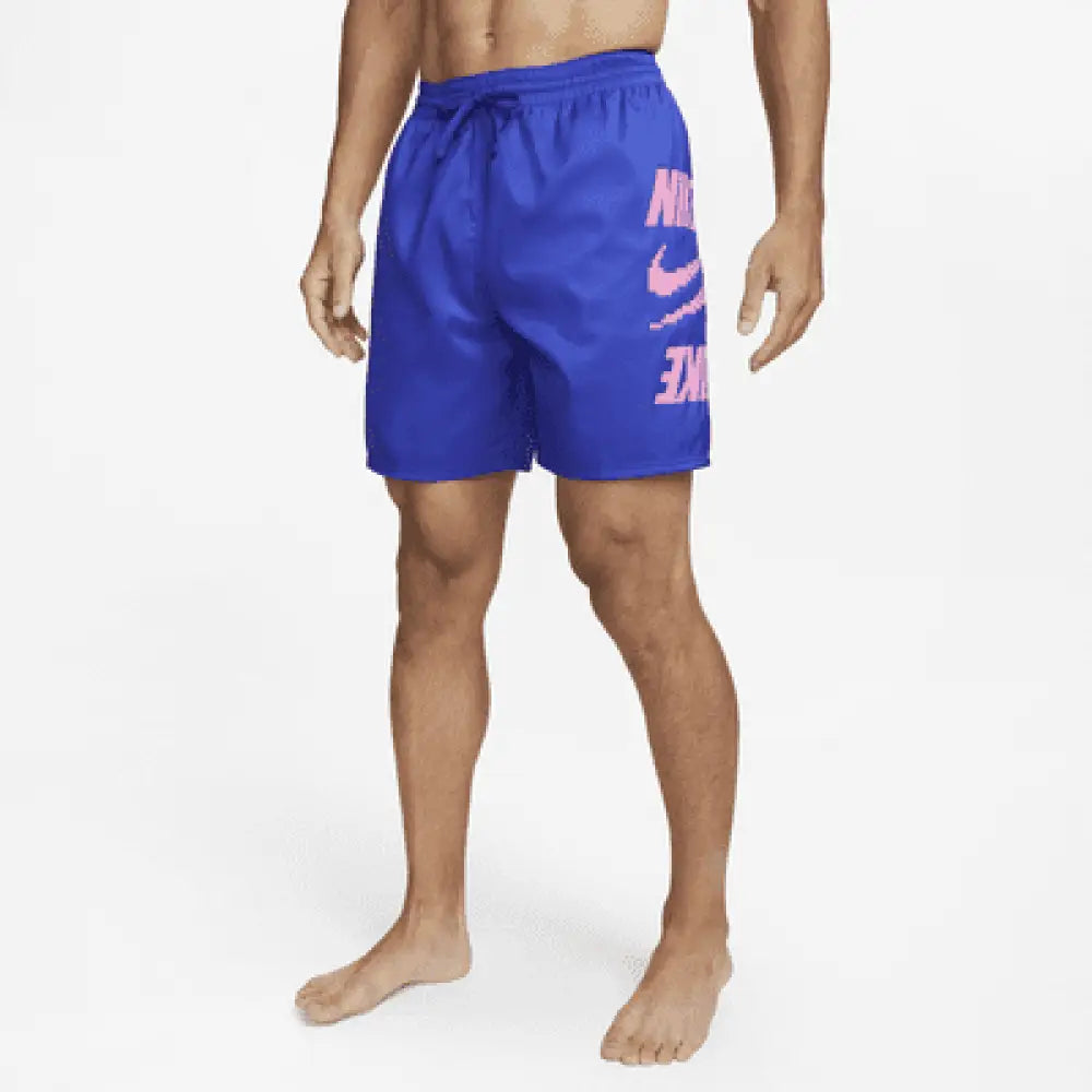 Qun Bi Nam Nike Swim Digi Stack Breaker 7 Volley Short Xanh Dng / L Bi