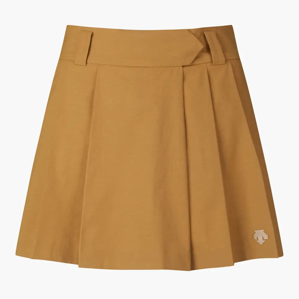 Qun Golf Descente N Womens Spirit Hot Summer Woven Linen Short Pants Nâu / 3Xs