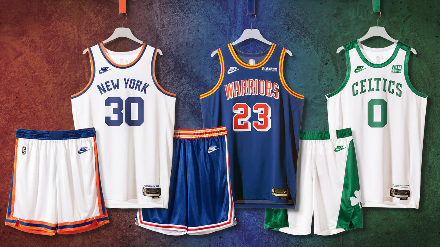 Nike Releases Classic Edition Uniforms for the NBA’s 75th Anniversary Season