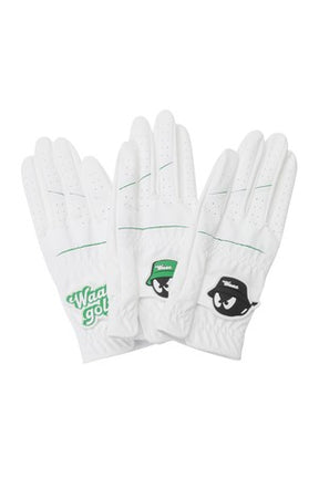 Găng Tay Golf WAAC Nữ Synthetic Leather WAACky Golf Gloves (set 3)