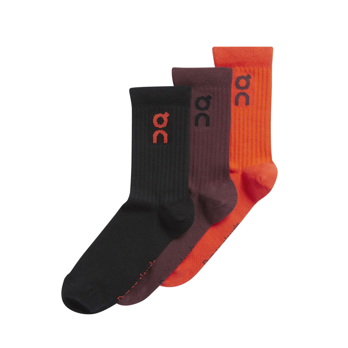 Vớ Thể Thao Unisex On Running Logo Sock 3-Pack (3 đôi)