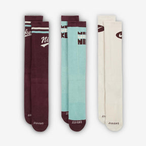 Vớ Thể Thao Tập Luyện Unisex Nike U Nk Ed Pls Crw 3Pr Lfestl 144