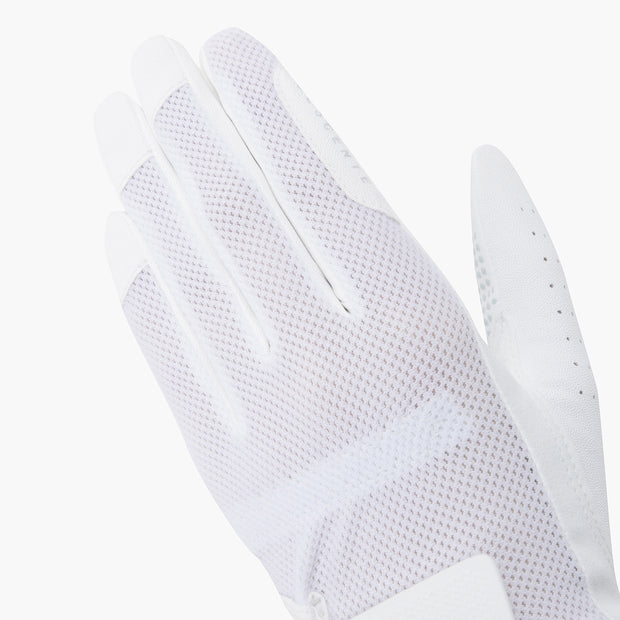 GĂNG TAY GOLF DESCENTE NỮ SEMI PRO WOMENS MESH BOTH HAND GLOVE SYNTHETIC LEATHER