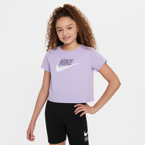 Áo Tay Ngắn Thể Thao Thời Trang Trẻ Em Bé Gái Nike G Nsw Tee Crop Futura