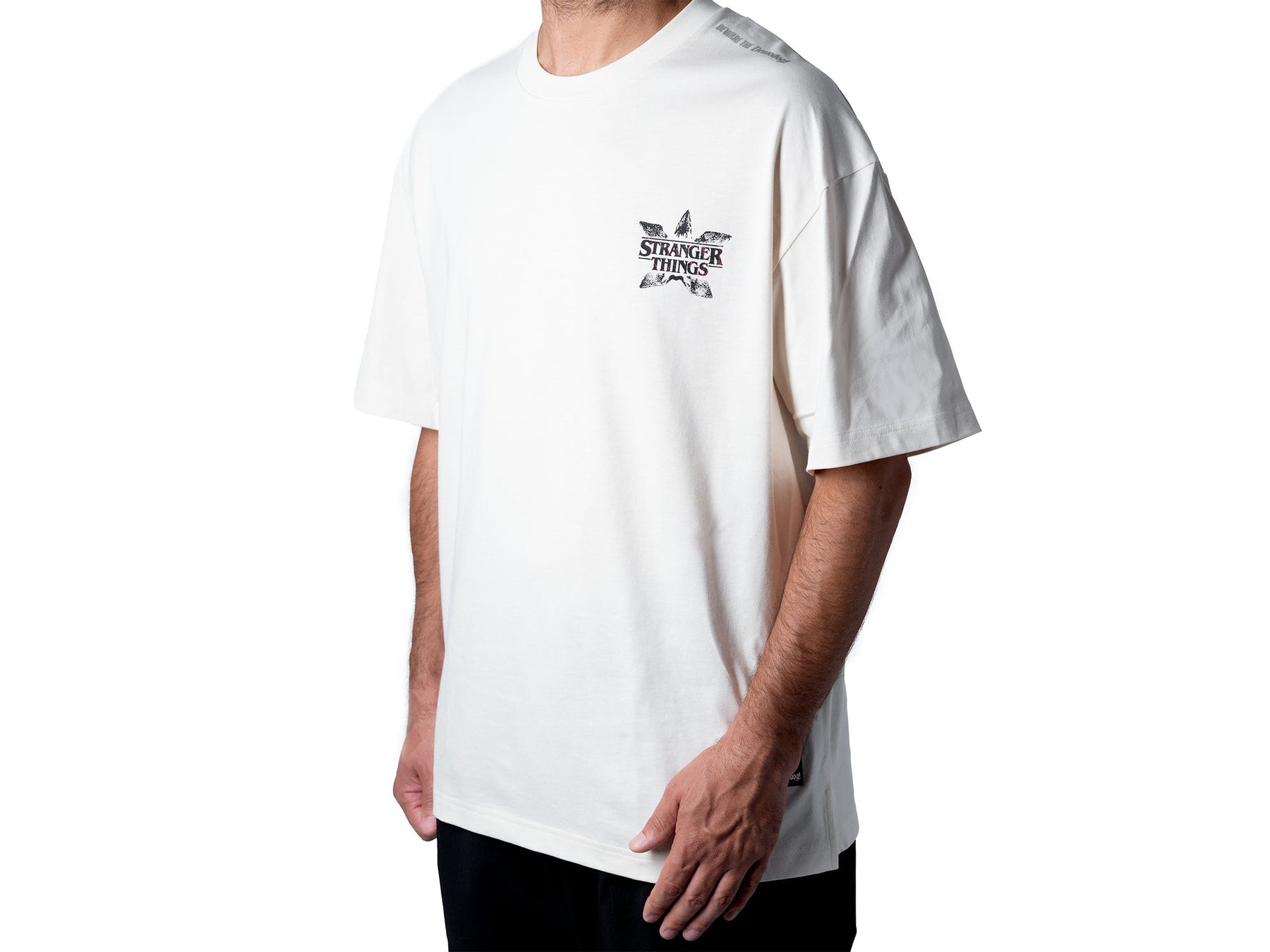 Áo tay ngắn thể thao thời trang UNISEX PALLADIUM DEMODOG TEE STRANGER THING COLLAB