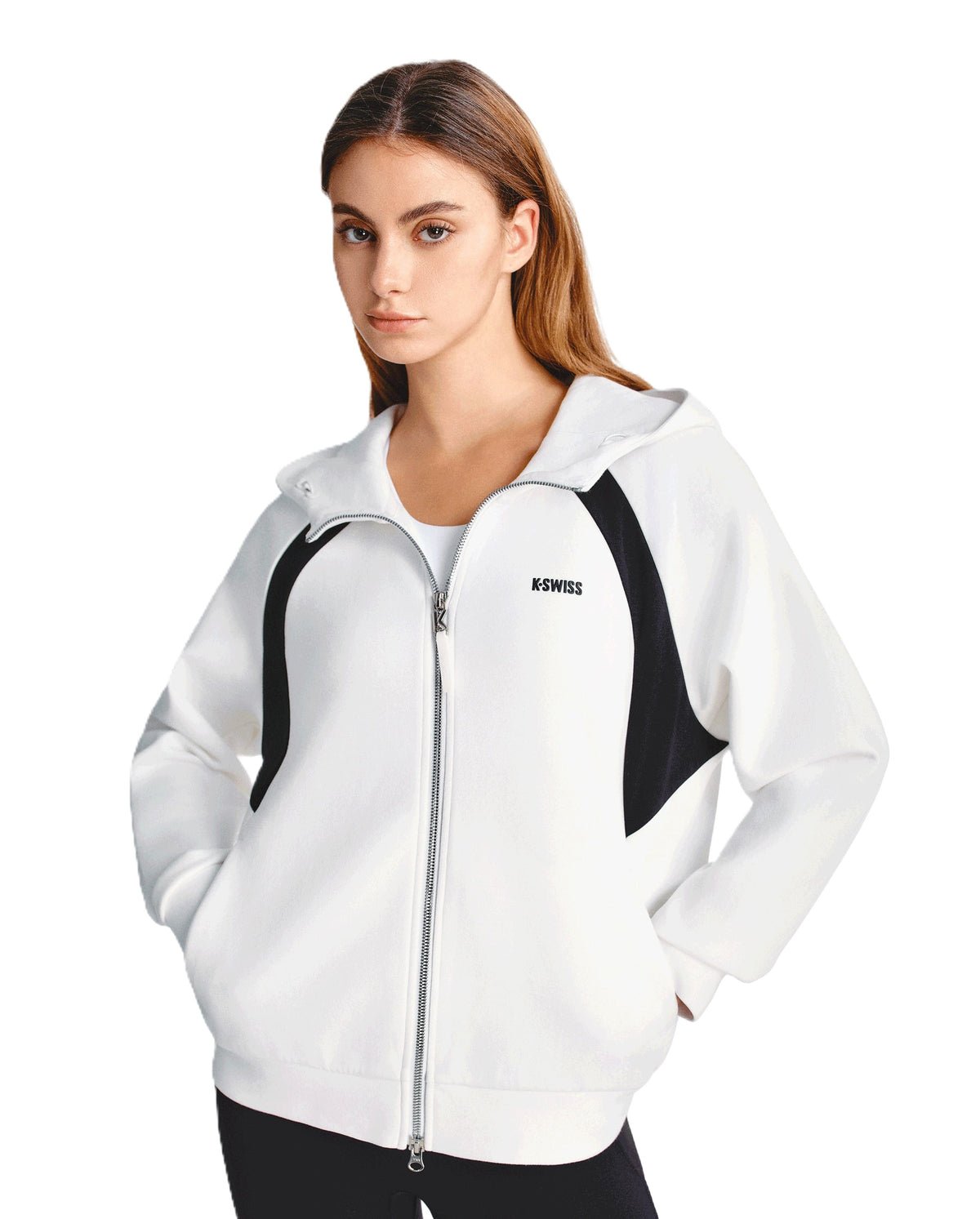 Áo khoác Thể Thao Thời Trang Nữ K-SWISS Knit jacket