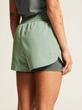 Quần Ngắn Thể Thao Chạy Bộ Nữ Craft Adv Essence 2-In-1 2 W