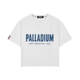 Áo Tay Ngắn Thể Thao Thời Trang Nữ Palladium Cropped Casual Logo T-Shirt