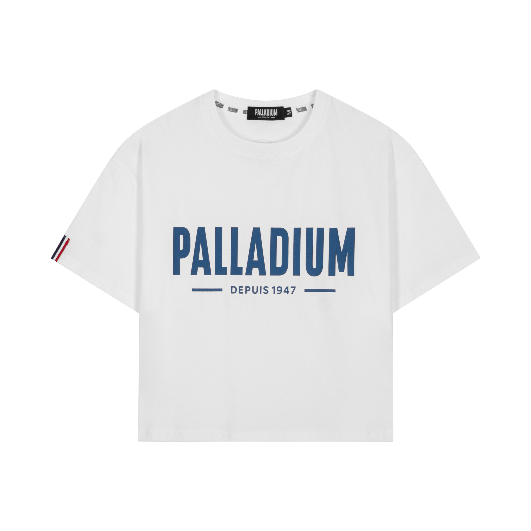 Áo Tay Ngắn Thể Thao Thời Trang Nữ Palladium Cropped Casual Logo T-Shirt