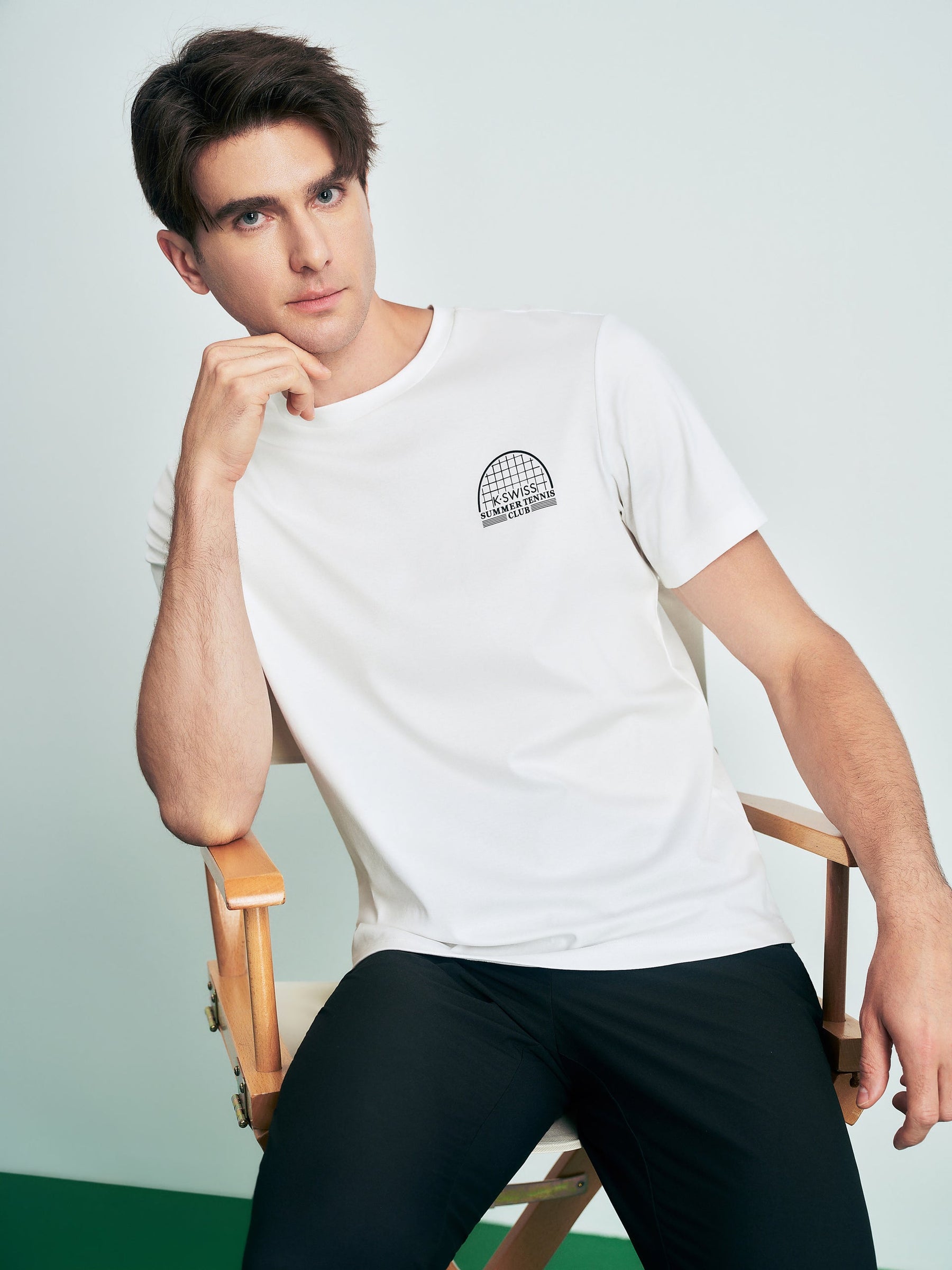 Áo tay ngắn Thể Thao Thời Trang Nam K-SWISS Short Sleeve T-Shirt