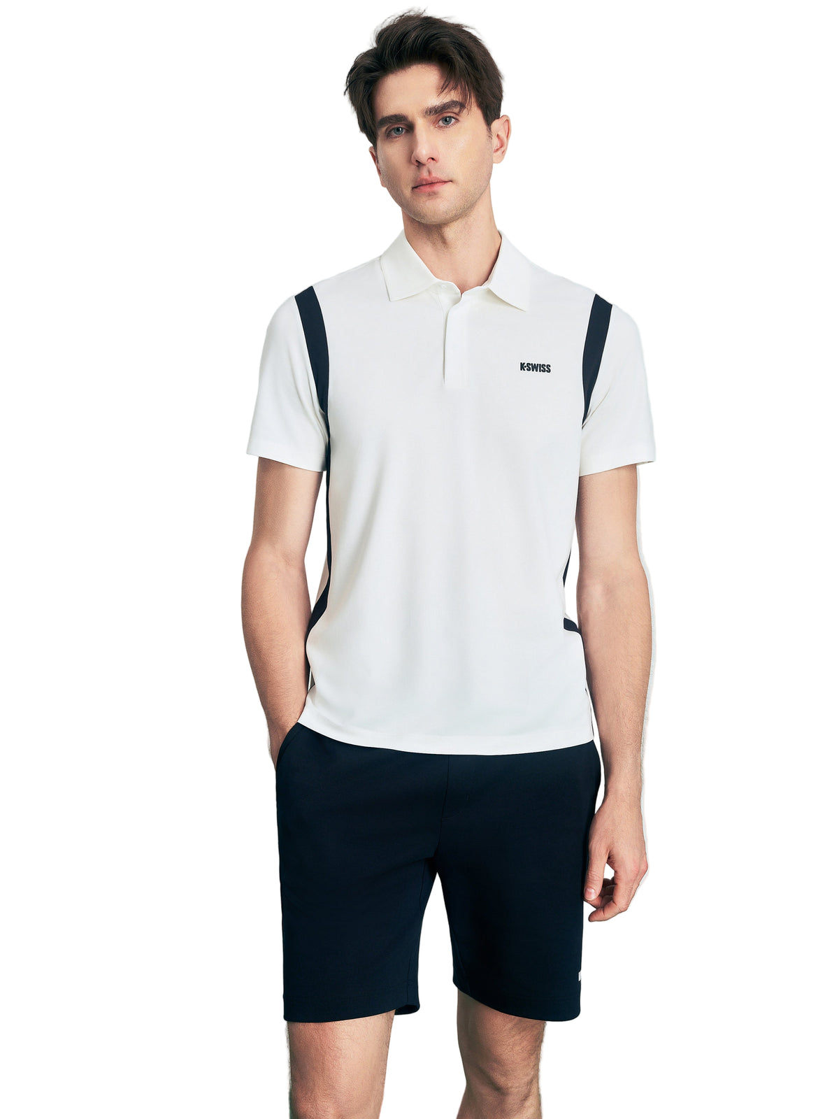 Áo Tay Ngắn Thể Thao Quần Vợt/Pickleball Nam K-Swiss Short Sleeve Polo Shirt