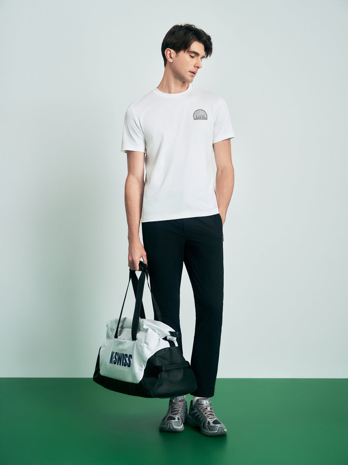 Áo tay ngắn Thể Thao Thời Trang Nam K-SWISS Short Sleeve T-Shirt