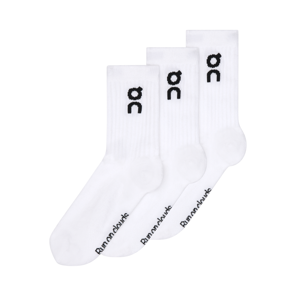 Vớ thể thao thời Trang UNISEX On Running Logo Sock High 3P (3 đôi)