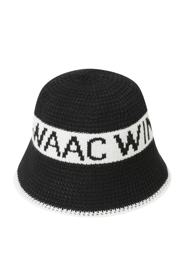 Nón Thể Thao WAAC Nữ Color block Knit Bucket Hat