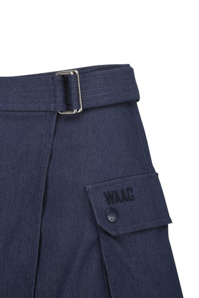 Quần Thể Thao WAAC Nữ Denim Shorts