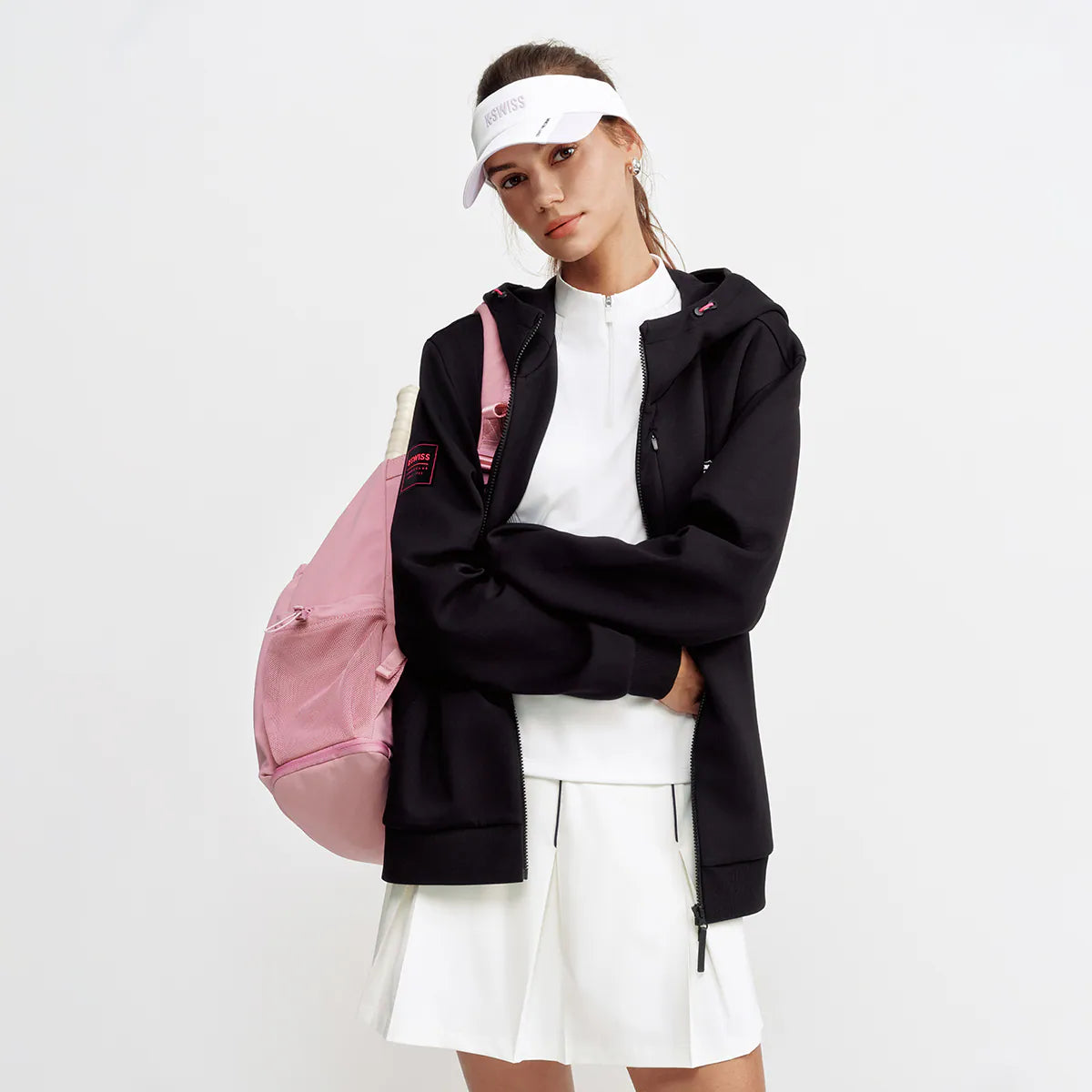 Túi xách Thể Thao Quần Vợt/ Pickleball Unisex K-Swiss Racket Bag (32cm x 16.5cm x 51cm)