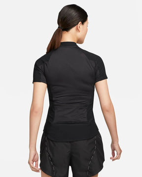 Áo Thể Thao Tay Ngắn Nữ Nike As W Nk Df Air Ss Hz Top