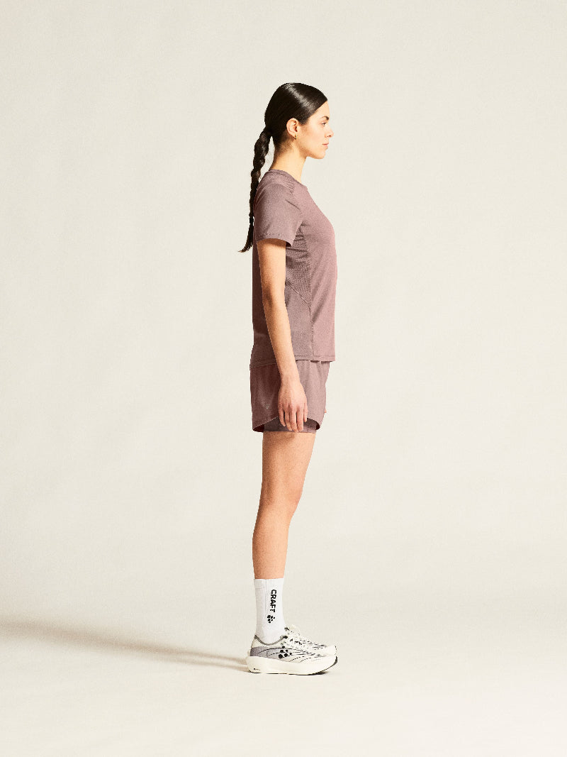 Quần Ngắn Thể Thao Chạy Bộ Nữ Craft Adv Essence 2-In-1 2 W